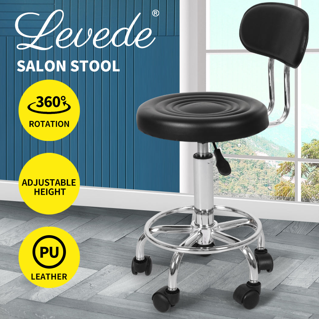 Levede Salon Stool Swivel Bar Stools - Levede