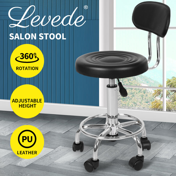 Levede Salon Stool Swivel Bar Stools - Levede