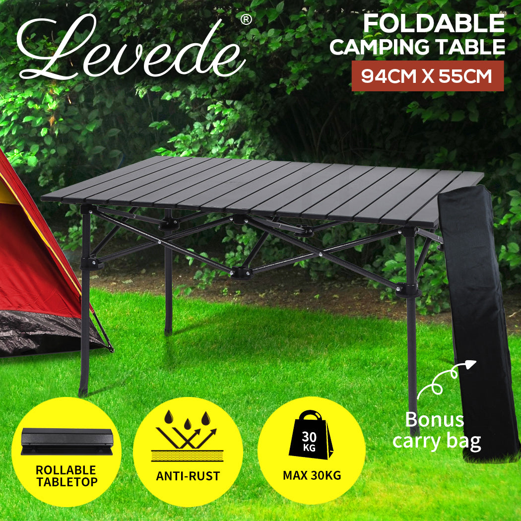 Levede Folding Camping Table Portable - Levede