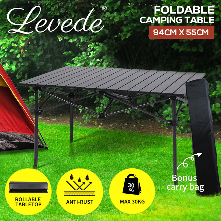 Levede Folding Camping Table Portable - Levede