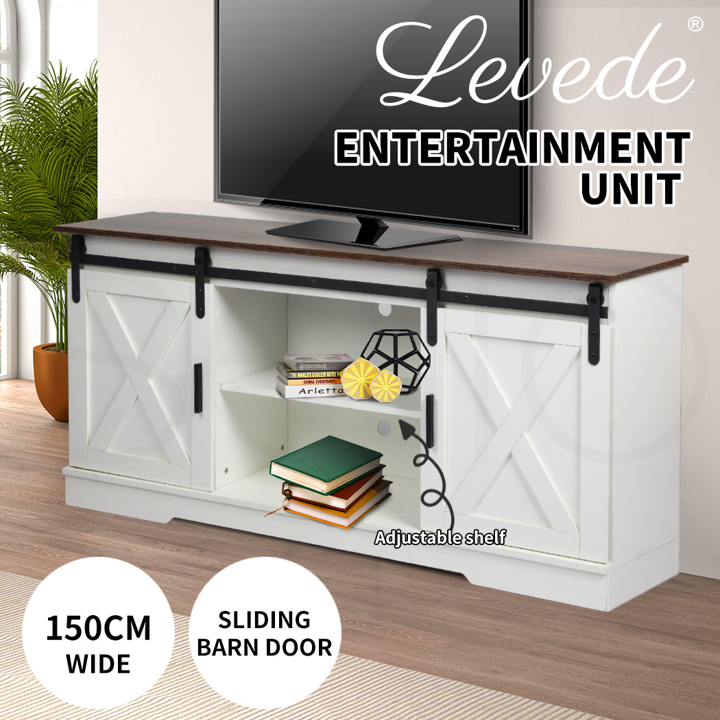 Levede TV Cabinet Entertainment Unit - Levede