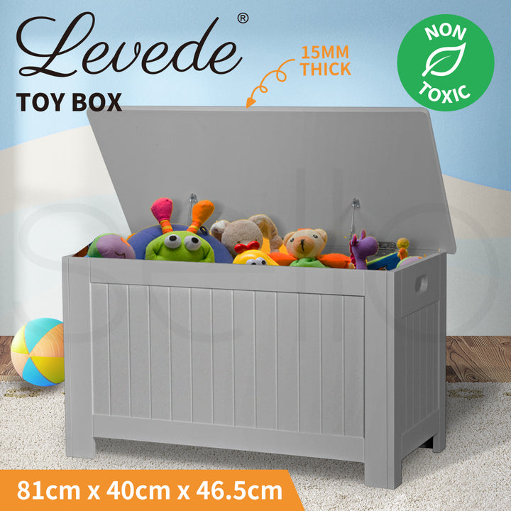 Levede Kids Toy Box Storage Chest Cabinet - Levede