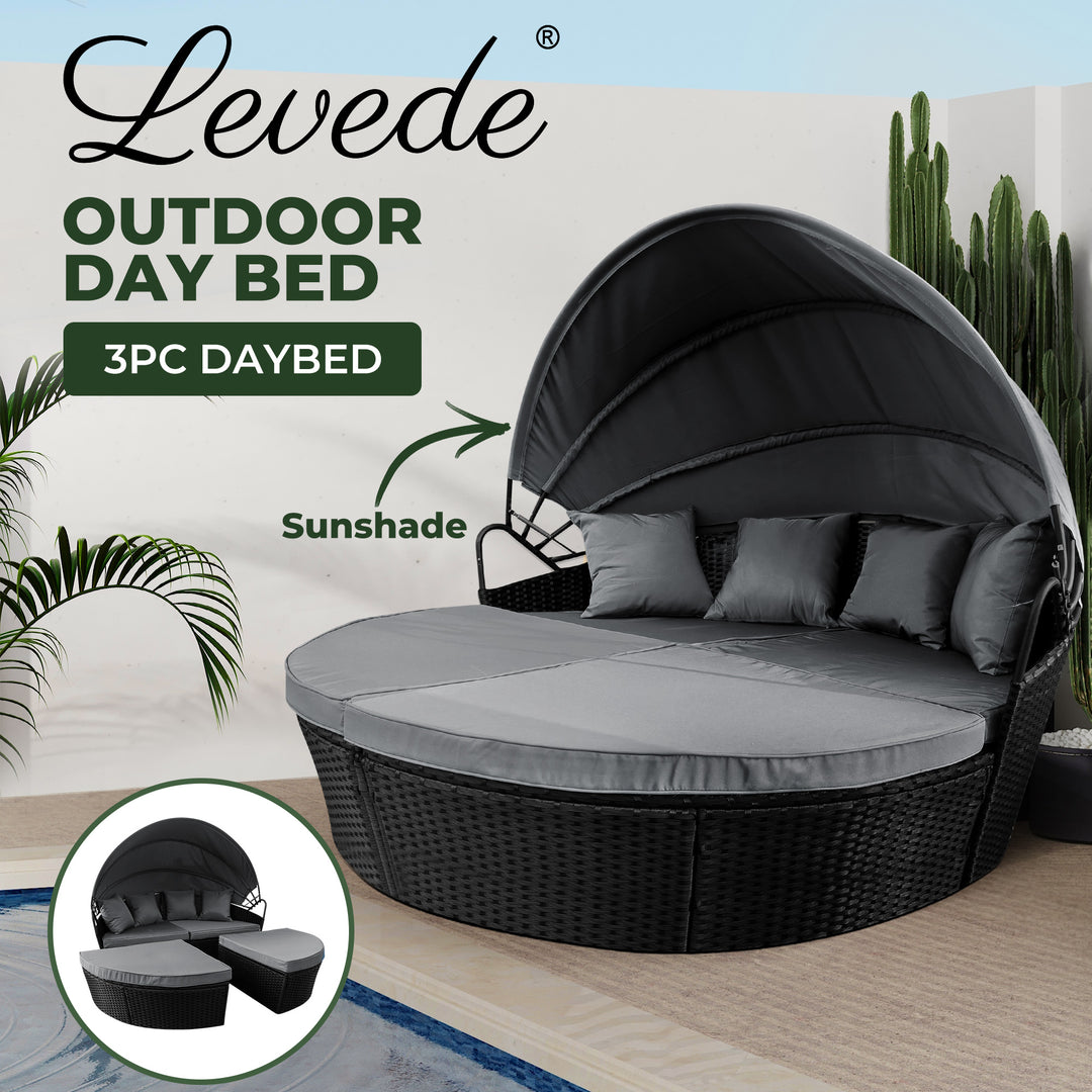 Levede Day Bed Sofa Daybed Outdoor Garden - Levede