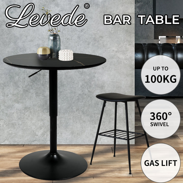 Levede Bar Table Swivel Gas Lift Counter - Levede