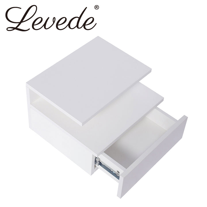 Levede 2x Bedside Tables Side Table - Levede