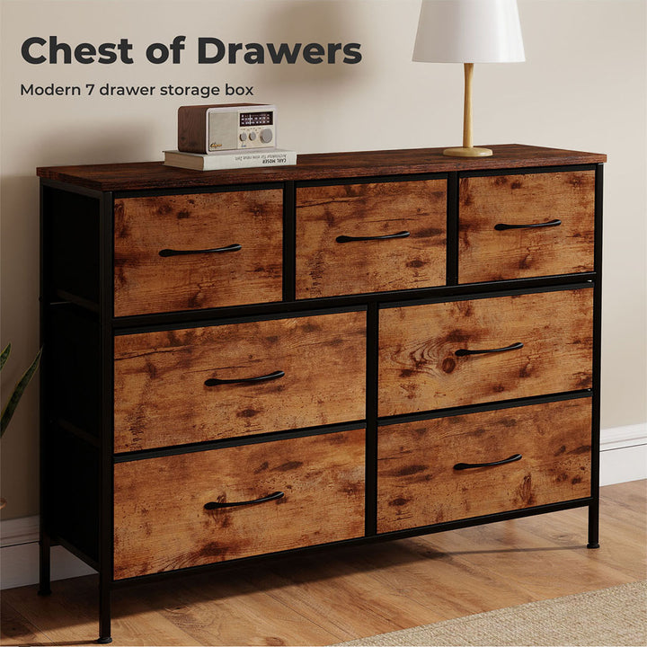 Industrial Style Wooden Chest 