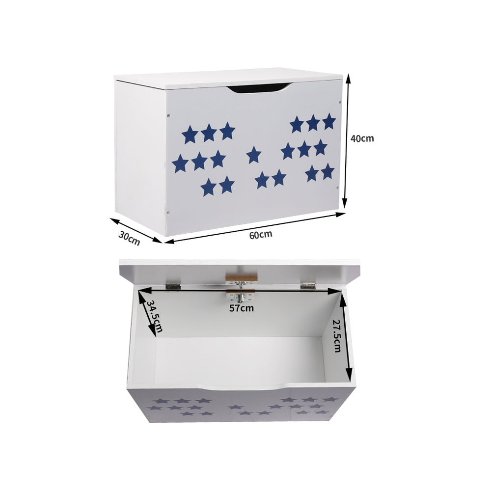 Levede Kids Toy Box Chest Storage Cabinet 
