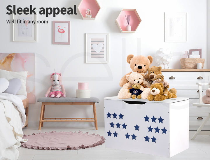 Levede Kids Toy Box Chest Storage Cabinet2