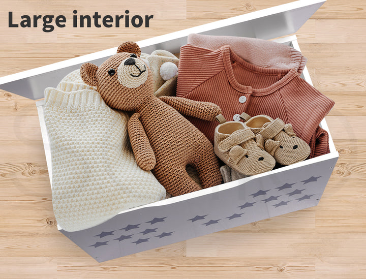 Levede Kids Toy Box Chest Storage Cabinet 