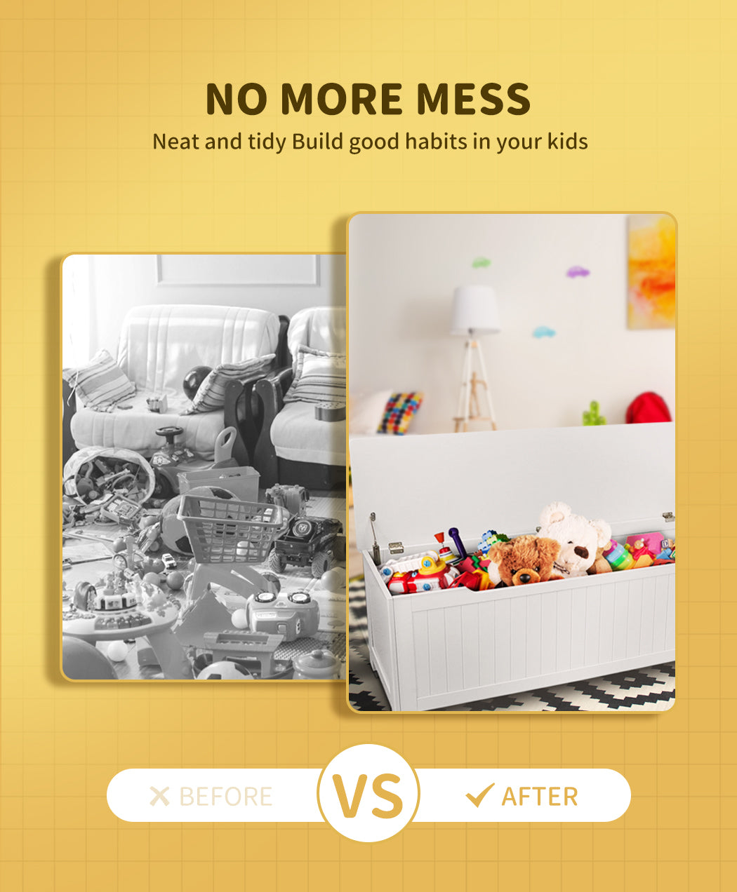 Kids Toy Box Storage
