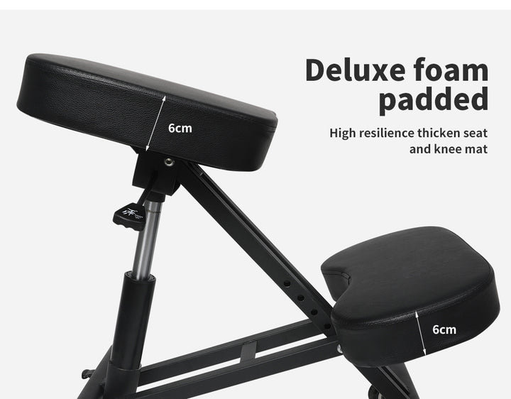 Levede Kneeling Chair Computer Ergonomic Black 