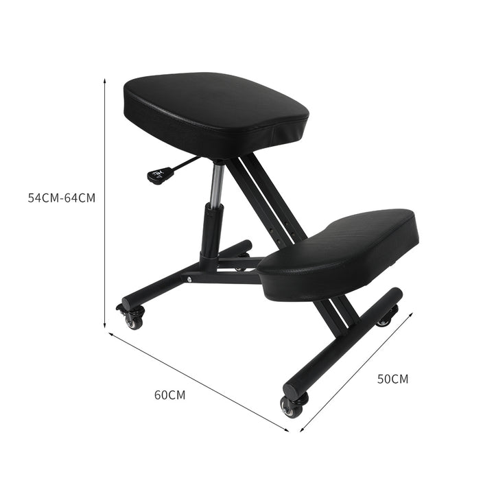 Levede Kneeling Chair Computer Ergonomic Black 