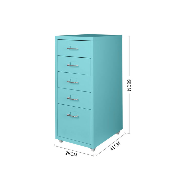 Levede 5 Drawer Office Cabinet Drawers 