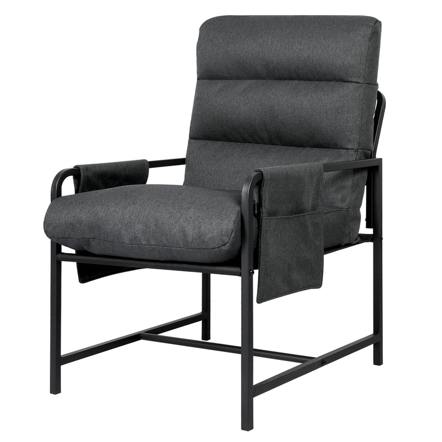 Levede Accent Armchair – Sturdy Metal Frame