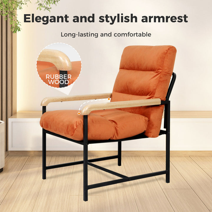 Levede Accent Armchair aram made with rubberwood