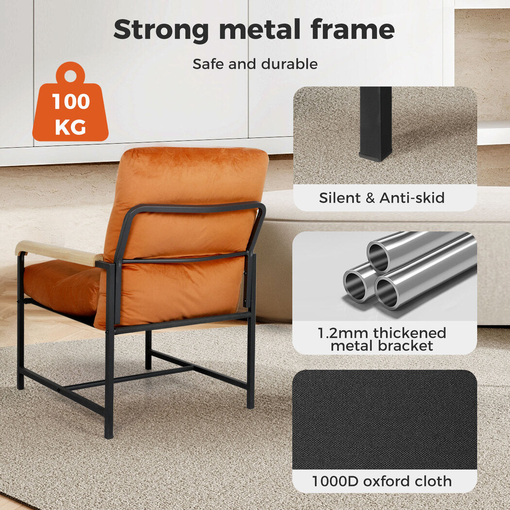 Levede Accent Armchair stable base