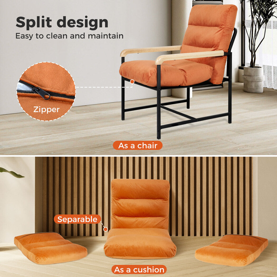 Levede Accent Armchair zip
