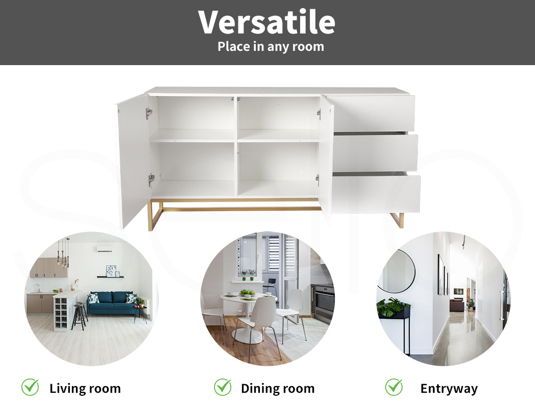 Levede Buffet Sideboard Storage Cabinet 