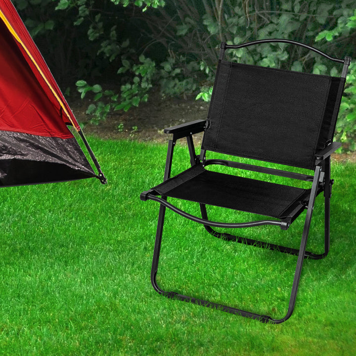 Levede Camping Chair back at camping site