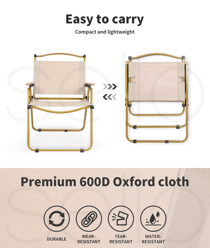 Levede Camping Chair easy to carry