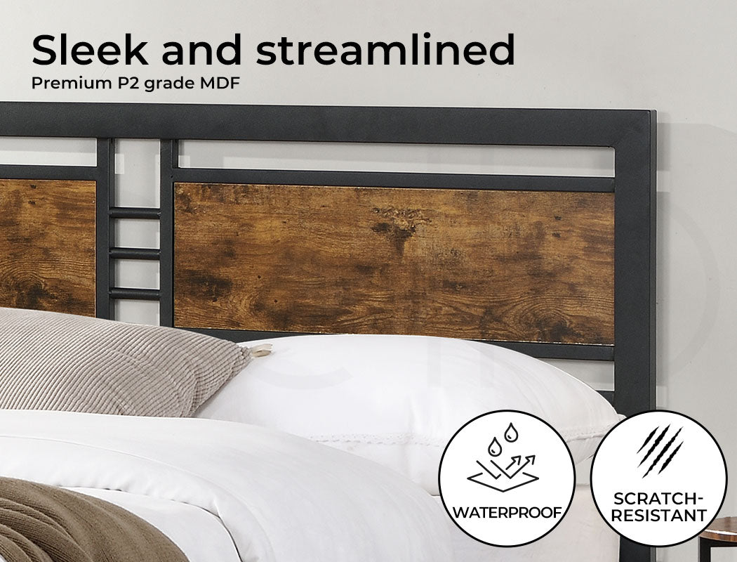 Levede Metal Bed Frame Headrest 
