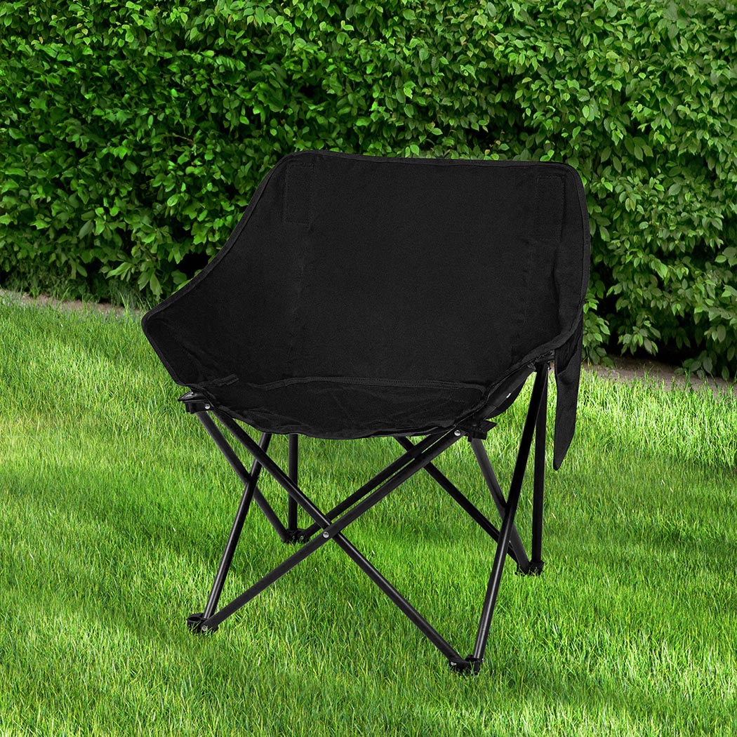 Levede Folding Camping Moon Chair Lightweight 