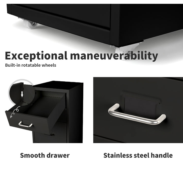 Levede Office Cabinet 6 Drawer Storage Solutions 