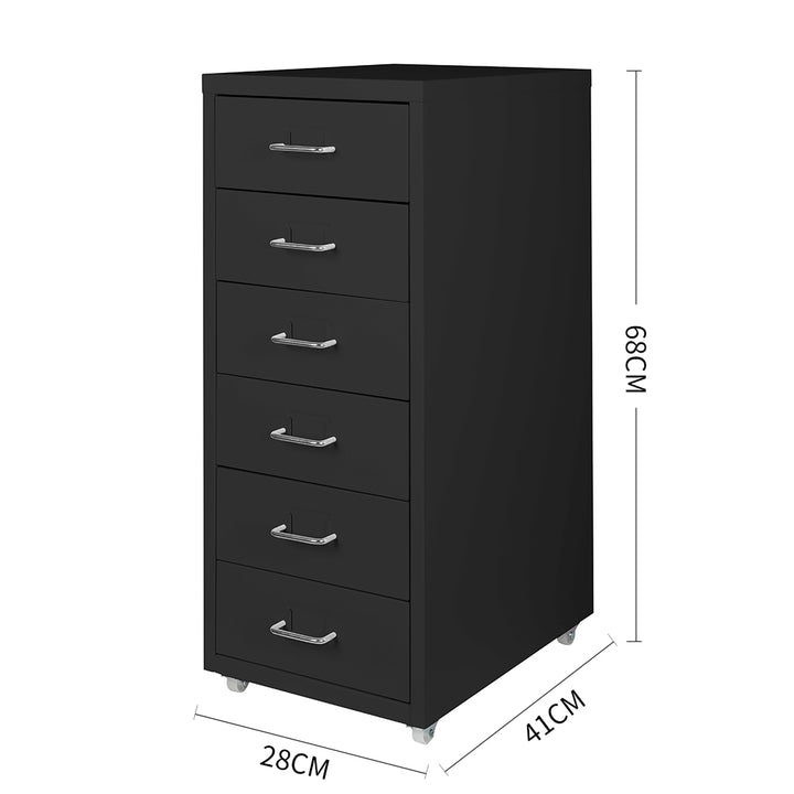 Levede Office Cabinet 6 Drawer Storage Solutions 