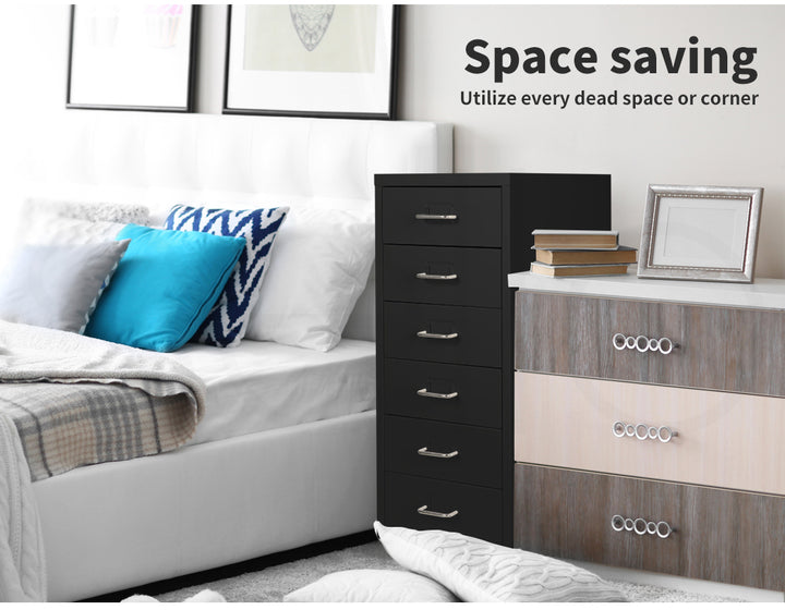 Levede Office Cabinet 6 Drawer Storage Solutions