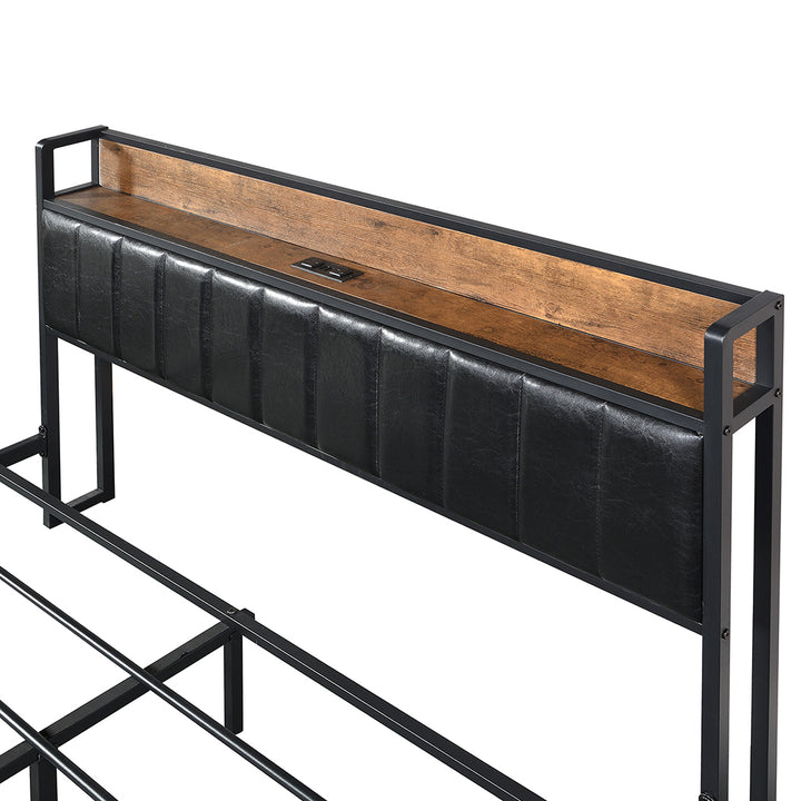 Levede Queen Bed Frame Headboard