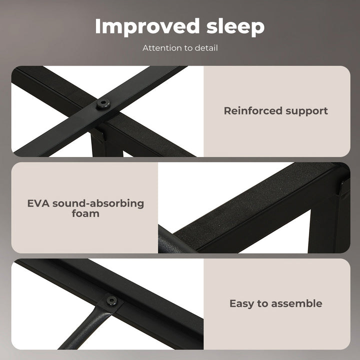 Levede Queen Bed Frame Joints