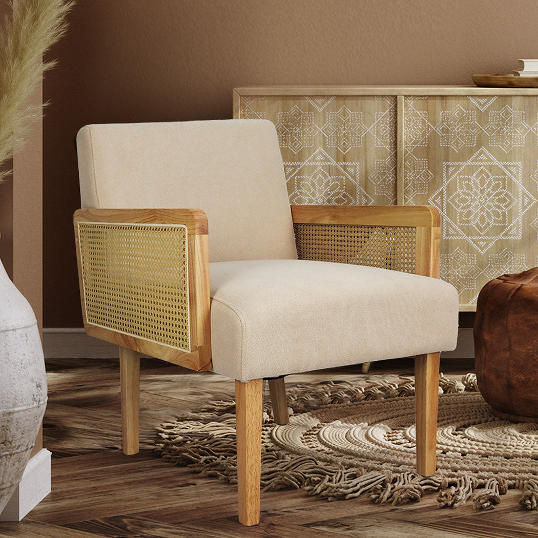 Levede Rattan Lounge Armchair in lounge 