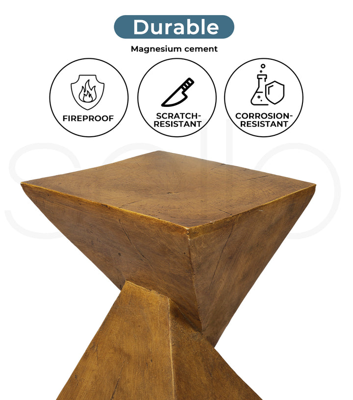 Levede Side Table Coffee Terrazzo Magnesia