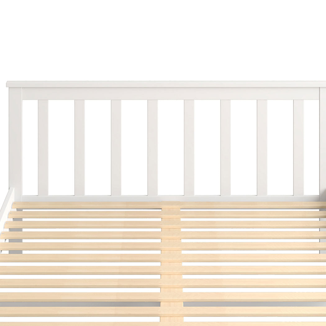 Levede Solid Pine Bed Frame backrest