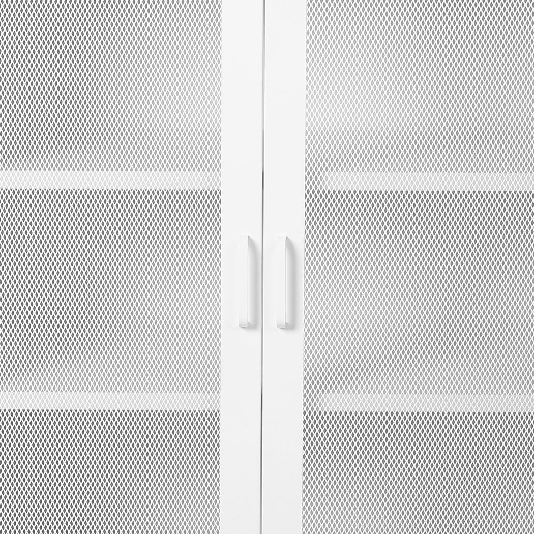 Levede Storage Cabinet Steel Kitchen