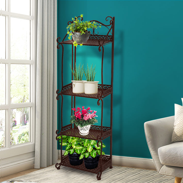 Levede Plant Stand 4 Tiers Outdoor Indoor - Levede