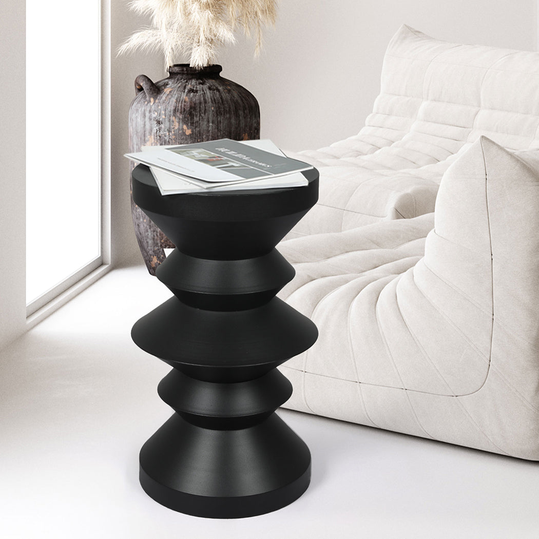 Levede Side Table Round End Bedside - Levede