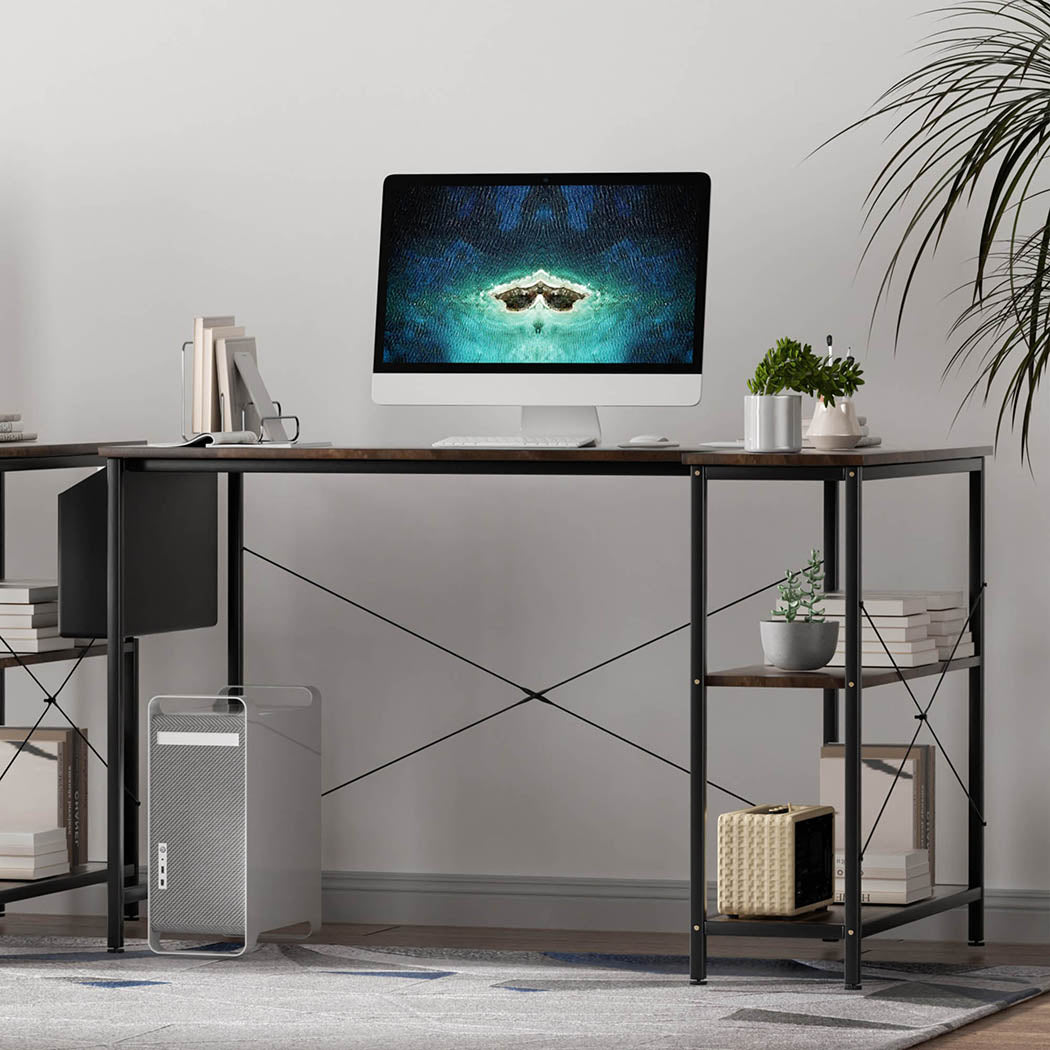 Levede L Shaped Computer Desk Corner Home Desk - Levede