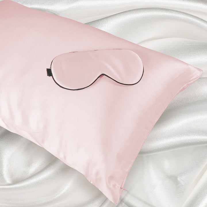 DreamZ 100% Mulberry Silk Pillow Case Pink-1831592949817937926