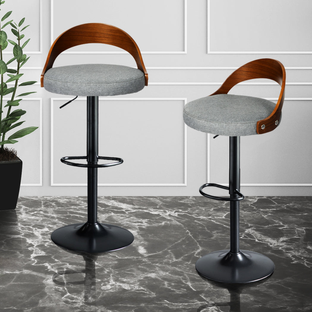 Levede 1x Gas Lift Kitchen Bar Stool - Levede