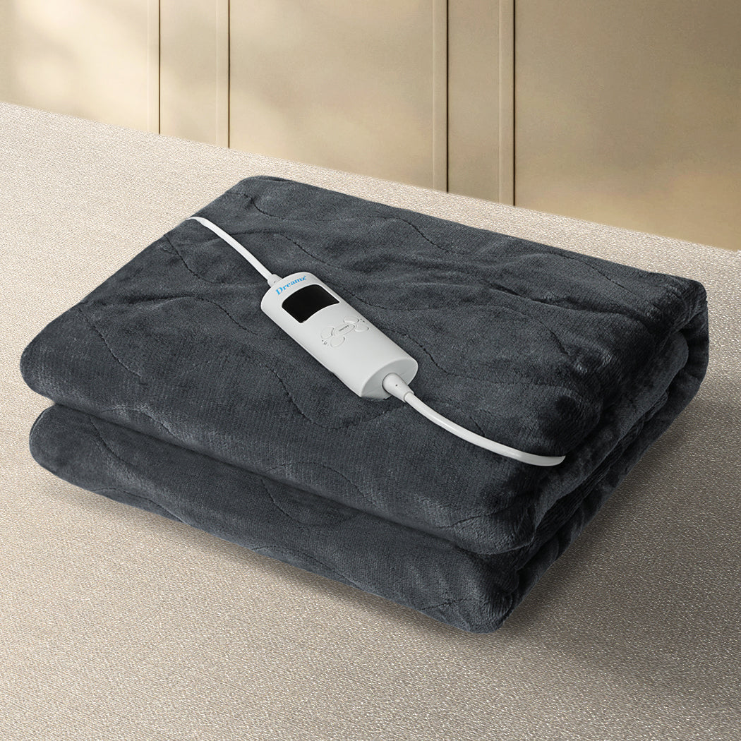 DreamZ Electric Throw Blanket Heated - Levede