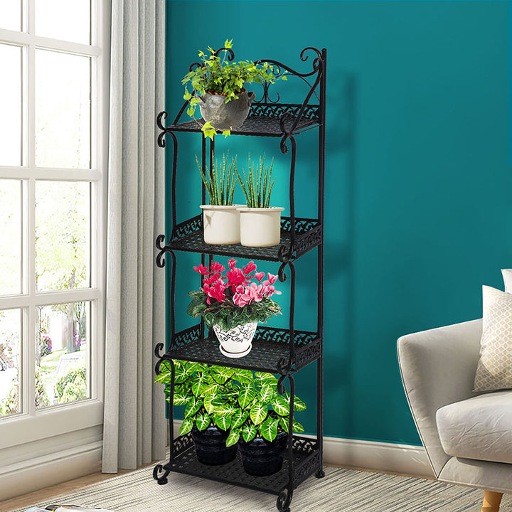 Levede Plant Stand 4 Tiers Outdoor Indoor - Levede