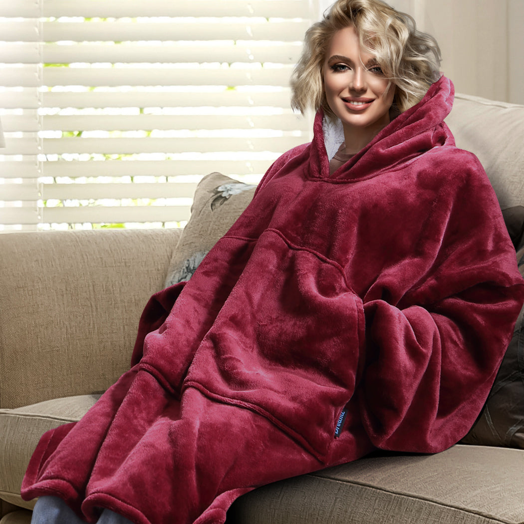 DreamZ Blanket Hoodie Adult Sweatshirt - Levede