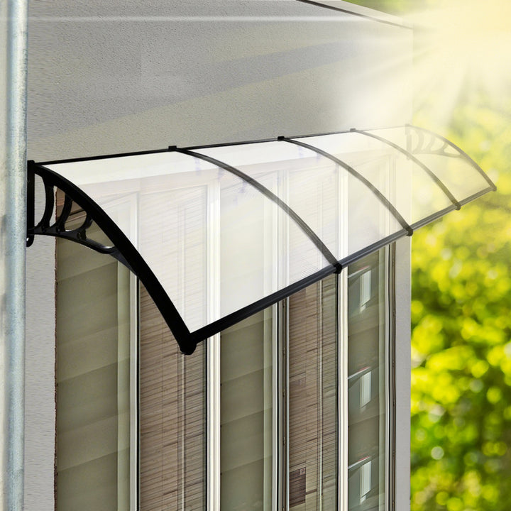 Window Door Awning Outdoor Canopy UV Patio Rain Cover DIY 1m X 4m