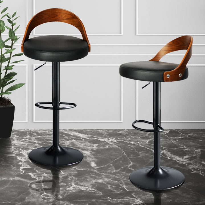 Levede 1x Gas Lift Kitchen Bar Stool - Levede