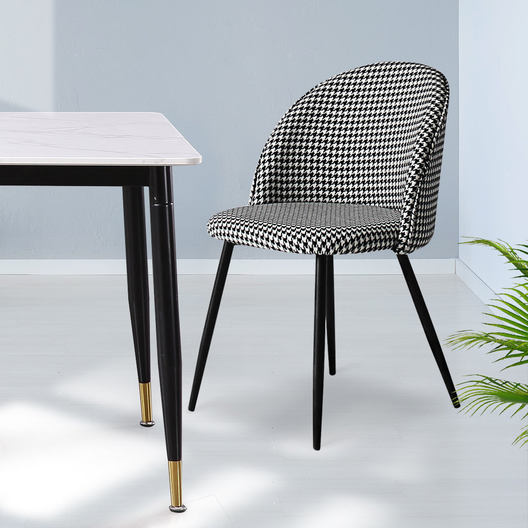 Levede 2x Dining Chairs Kitchen Cafe - French Style and Modern Designs - Levede