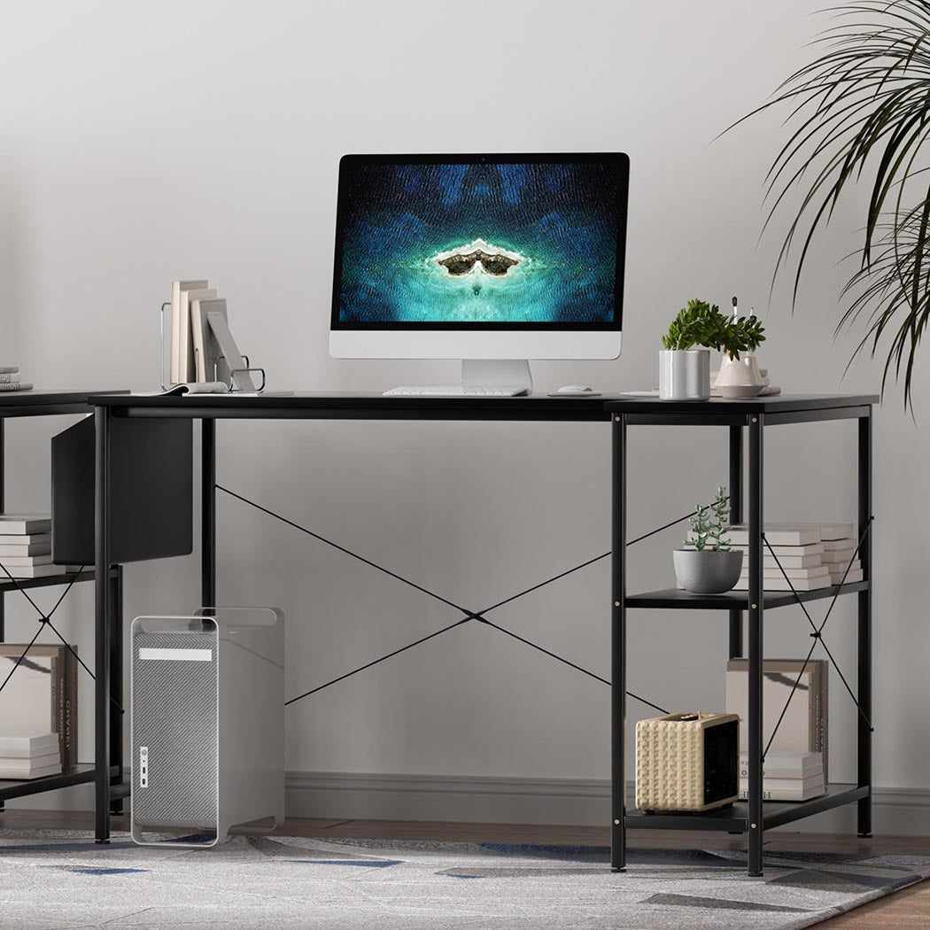 Levede L Shaped Computer Desk Corner Home Desk - Levede