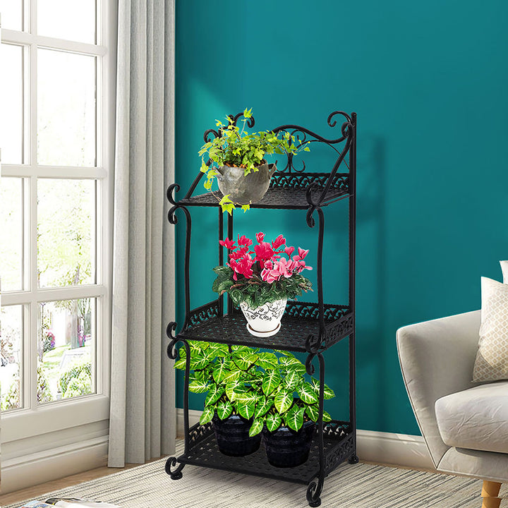 Levede Plant Stand 3 Tiers Outdoor Indoor - Levede