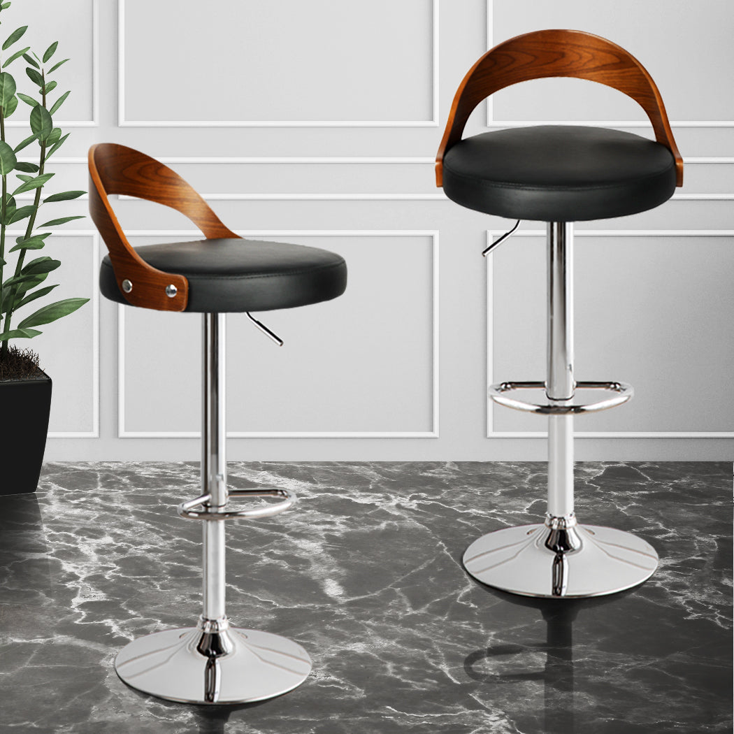 Levede 1x Gas Lift Kitchen Bar Stool - Levede