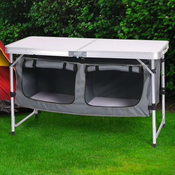 Levede Folding Camping Table Aluminium - Levede